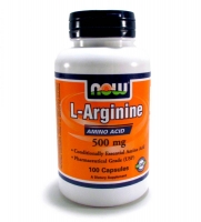 L-Аргинин (L - Arginine) 500 мг, 100 капс NOW